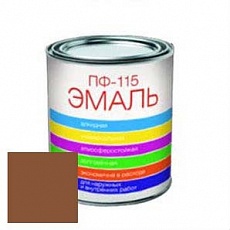 Эмаль Colorist ПФ-115 1,9 кг коричневая